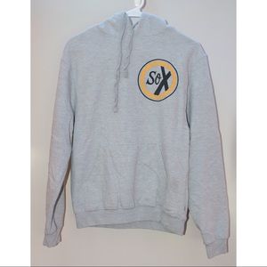 White Sox x Social Experiment gray hoodie
